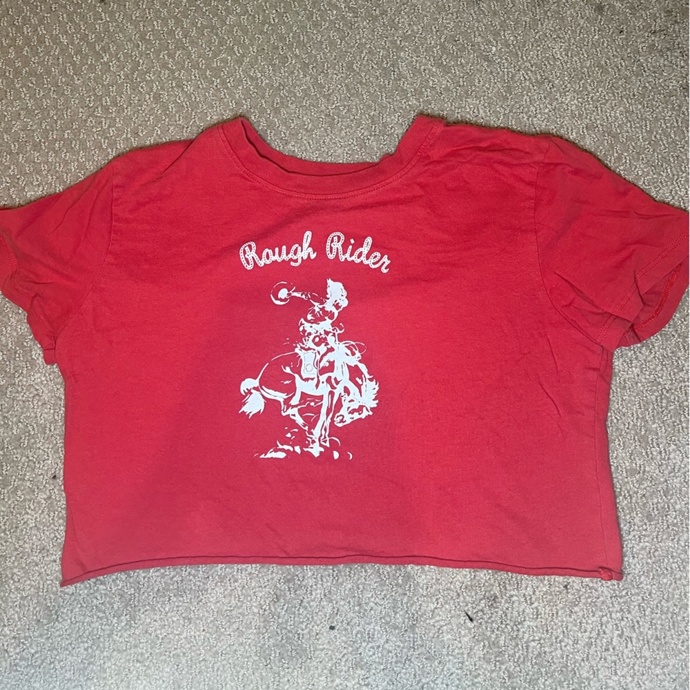 PACSUN RED CROP TOP 🤠❤️